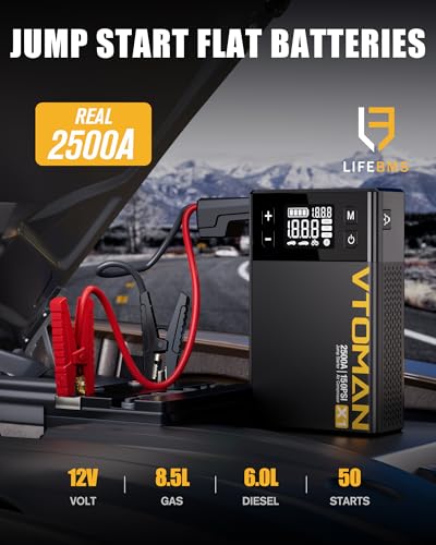 VTOMAN X1 2500A Jump Starter