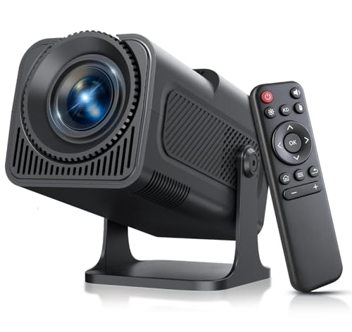 1080P Mini Projector with WiFi and Bluetooth, 300 ANSI Portable Projector 4K Support, Auto Vertical...