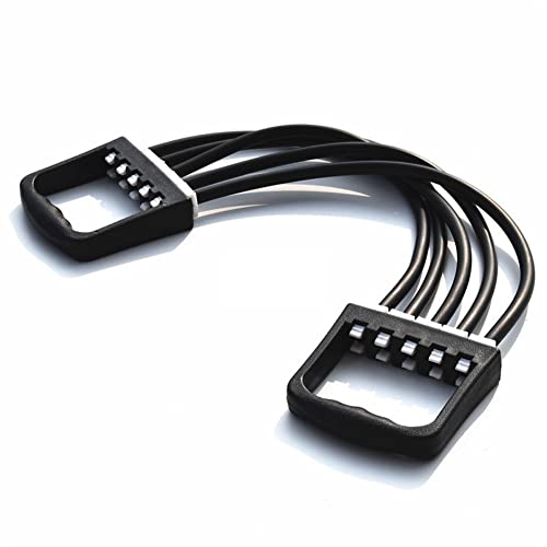 Verstellbarer Chest Expander,Brust Expander Fitness,Muscle Pull Exerciser, 5 Abnehmbar Brust Expander Widerstandsband, für Schulter und auch Deine Armmuskulatur Training Cover