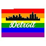 13cmx8.9cm pour le corps de casque de moto d'anime de décalque de LGBT pour le snowboard de décoration de voiture