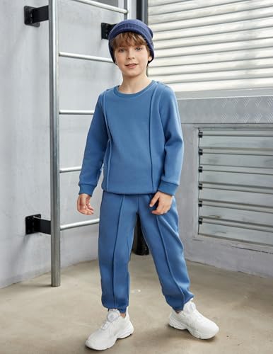 Image of Toddler Boys boys sets ,Long Sleeve Fleece Fall Winter boys sweatsuit