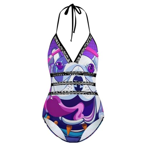 Costume de natation chien coloré idéal pour vos séances de piscine et vacances - 4