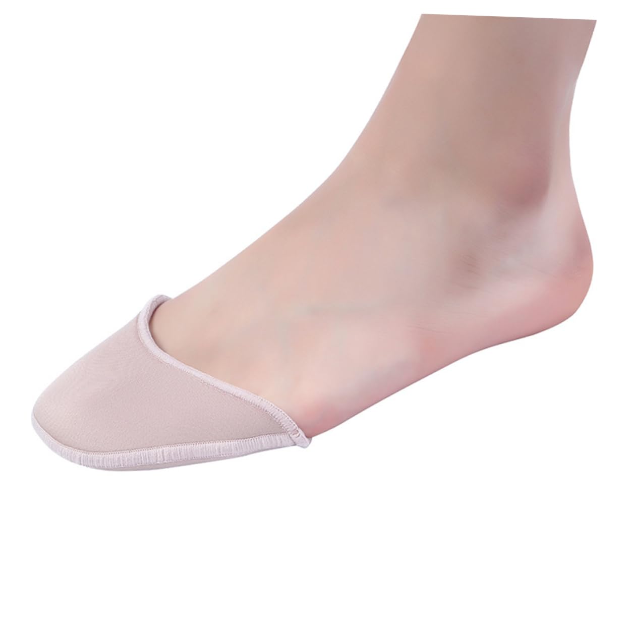 OATIPHO Tiptoe Covers Elastic Fabric Dance Protective Caps for Ballet Latin and Comfortable Light for Enhanced Forefoot Support and Pressure Relief