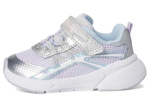 Stride Rite Girls M2P Journey 3.0 (Toddler) Sneaker, Silver Sparkle, 7.5 Wide4