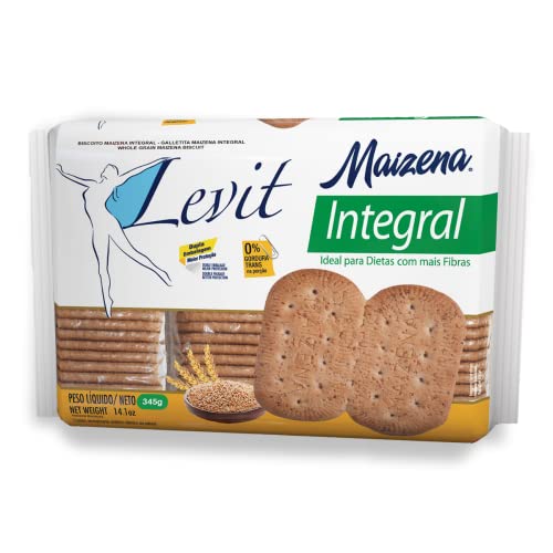 Levit Biscoito Maisena Integral 345G