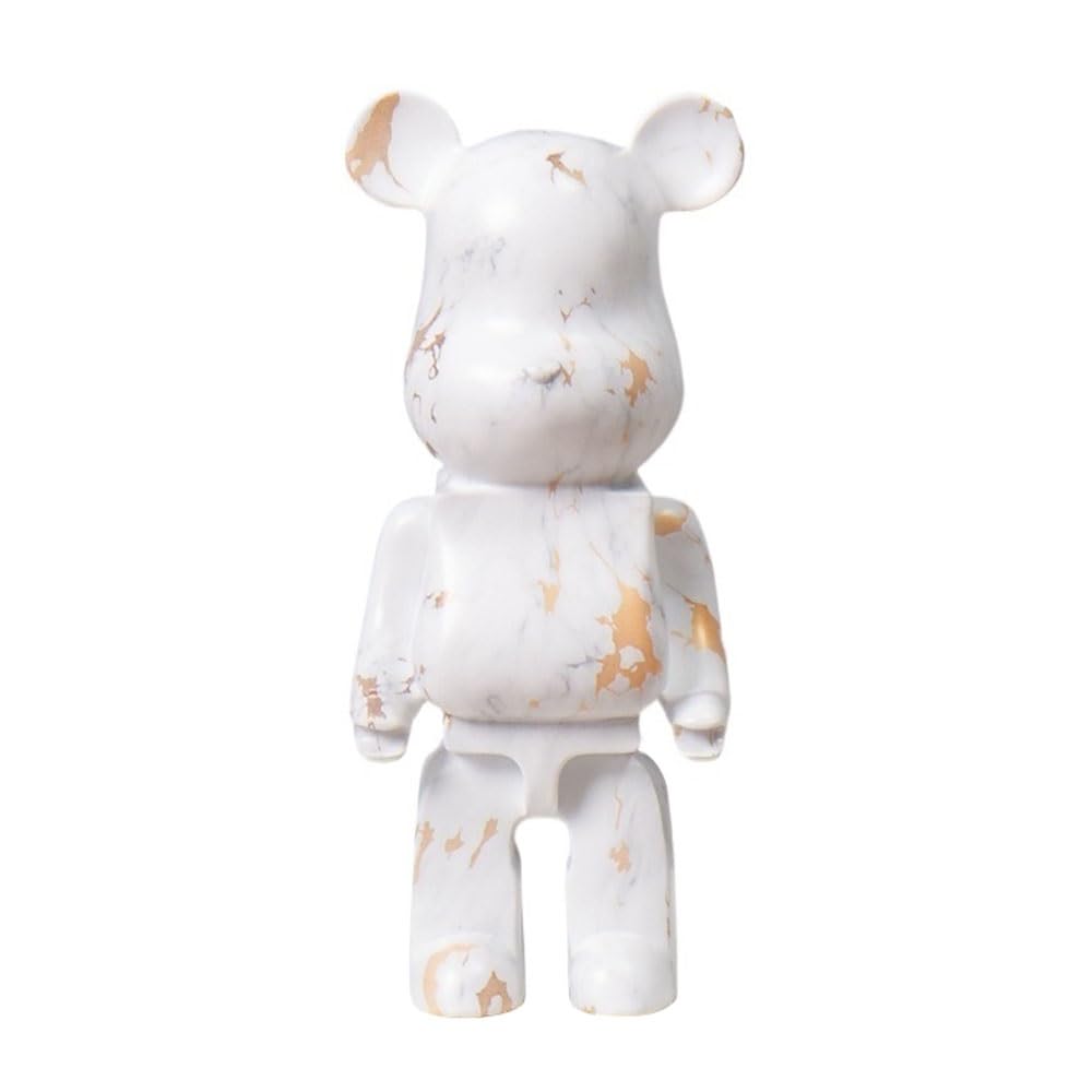 JNVHFGT Figurines,Blocks Bear Collectible Sculptures Tabletop Sculpture