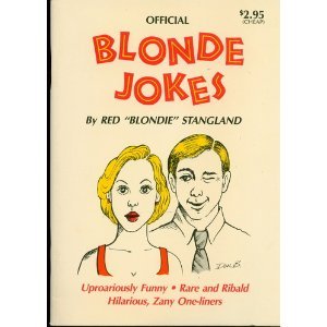 Paperback The Official Blonde Jokes (Book 1) Book