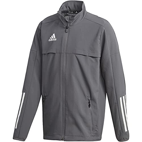 adidas CON22 TK JKT Mixte blouson de sport respirant avec fermeture éclair pour homme et femme