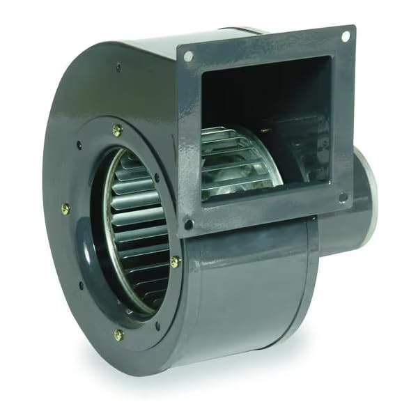 Rectangular OEM Blower, 1650 RPM, 1 Phase, Direct Drive, Steel 1 Speed, Mfr: 3HMH7-A