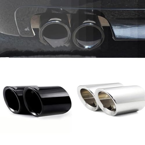 Silencieux d'échappement en titane noir pour BMW Série 3 E90 E92 2006-2010 - 2