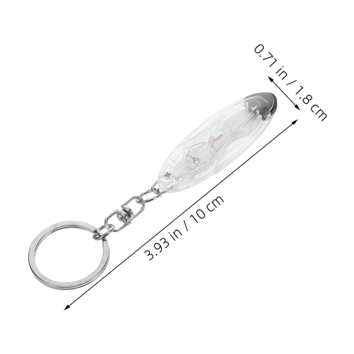 GRIRIW Static Electricity Remover Keychain Pcs Static Strips for Car Winter Portable for Body Keychains