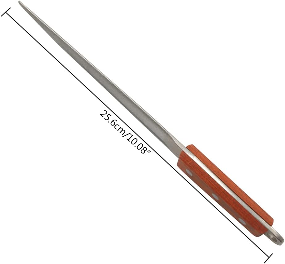 Knife Sharpener Rod Kitchen Home or Hunting Master Hunter Gourmet Sharpen