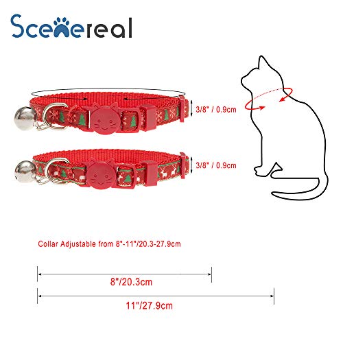 Scenereal - Collari di sicurezza per gatti e