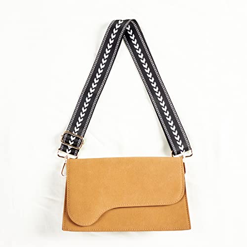 Image of TANOSII Wide Purse Strap Adjustable Replacement Shoulder Crossbody Strap Handbag Strap
