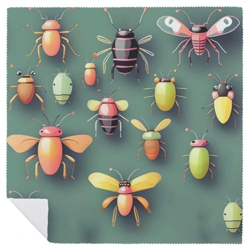Servilletas de tela cuadradas 47.5x47.5 cm 4 piezas miniatura 6