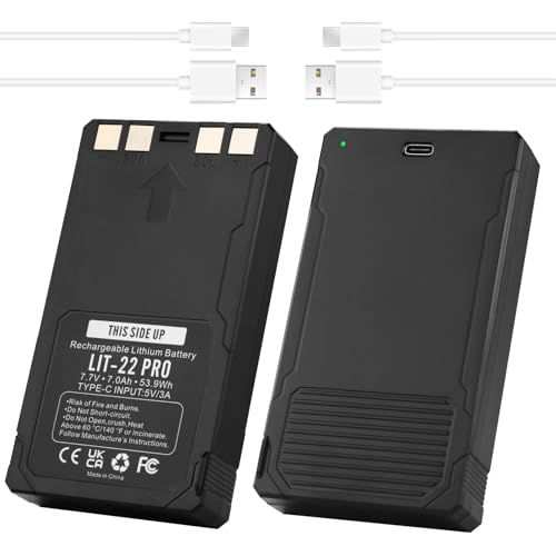 LIT-22 Pro 2-Pack Rechargeable Batteries for SPYPOINT Trail Cameras