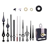 Adecuado para relojes de pared de cuarzo de bricolaje, relojes de pared de madera, relojes de pared de metal, relojes de artesanía, relojes de pared sin marco, reemplazo de relojes malos, etc.