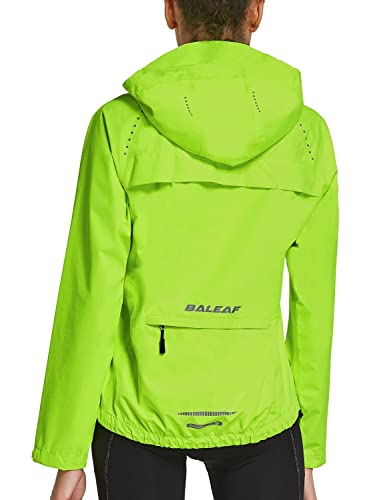 fluorescent waterproof cycling jacket