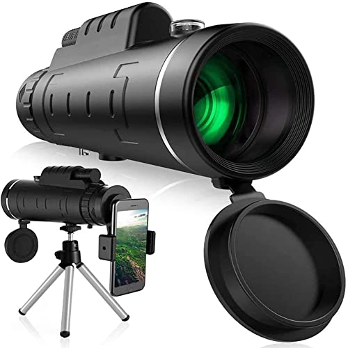 Camera Telescope Hd 40x60 Optical Zoom Camera Telescope Lens with Clip for iPhone Phone Universal Hd Night Vision with Phone Clip and Tripod Fmc High Transmission