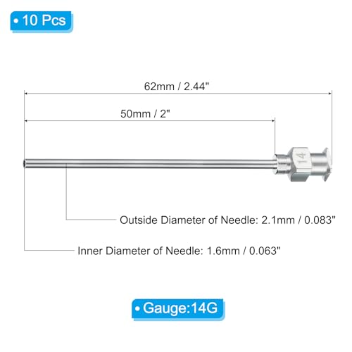 Aiguille de Distribution 14G pour Transférer Facilement les Liquides Épais - 2