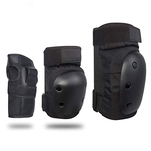 BESPORTBLE Conjunto de 6 Peças de Proteção para Crianças Joelheiras para Adultos Cotoveleiras Protet