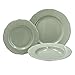 Tognana Charme Servizio Tavola 18 Pezzi, Porcellana, Verde Salvia