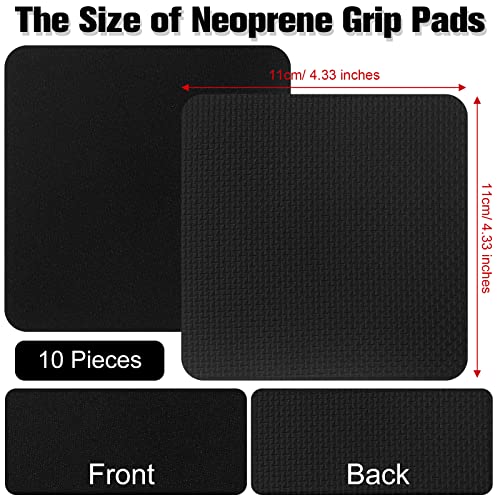 Zhanmai 10 Set Gym Grip Pads For Weight Lifting Workout Pads Pull Up Neoprene Comfort Weightlifting Hand Grips Light Gym Grips Gymnastics Hand Grips For Men Women No Sweaty Hands #TOP2