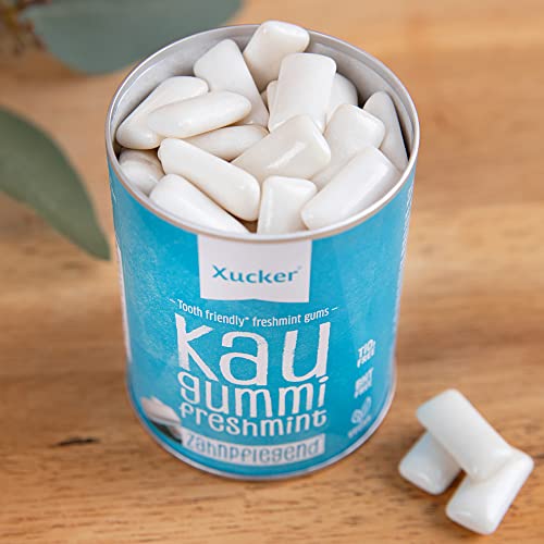 Xylit-Kaugummi von Xucker für zuckerfreie Zahnpflege Freshmint