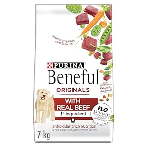 Beneful Originals Dry Dog Food, Real Beef – 7 kg Bag