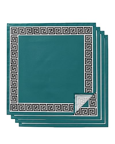 Set de 4 Servilletas de Tela 20x20 Pulgadas Diseño Geométrico miniatura 1