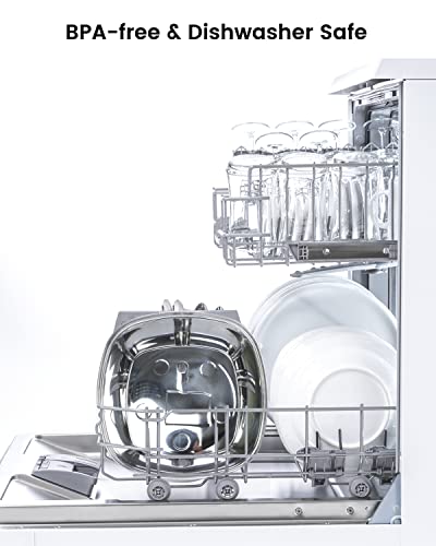 Cat Water Fountain Stainless Steel, UVCANY 2L/67oz Pet Drinking Fountain for Cats Inside, Ultra-Quiet & Dishwasher Safe… - Image 7