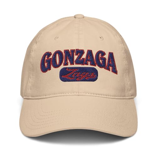 Gorra beisbol Gonzaga Bulldogs logo ajustable miniatura 2