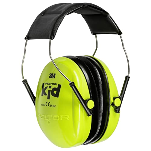 3M H510AK casco protector de oídos - Cascos protectores de oídos (Niño, Femenino, Verde, Diadema, 27 dB)