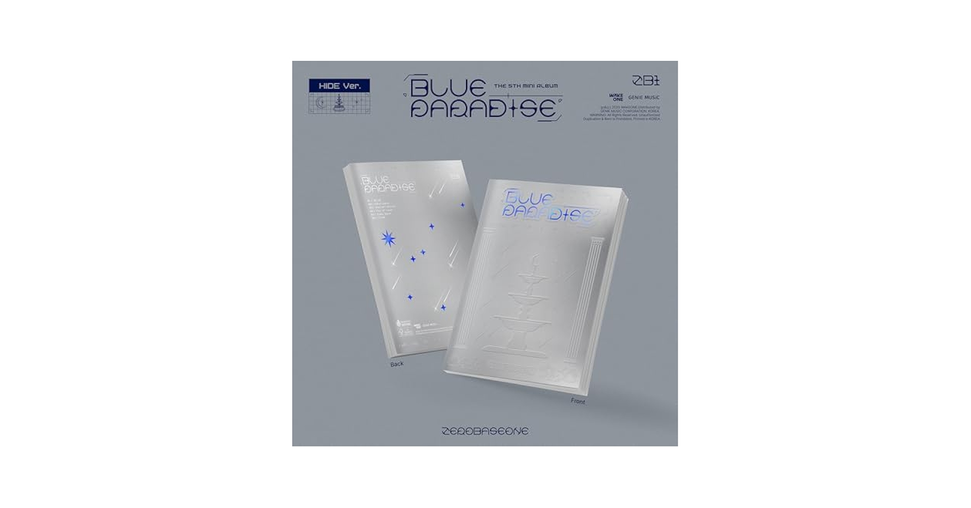 ZEROBASEONE - BLUE PARADISE[HIDE Ver.] - Amazon.com Music