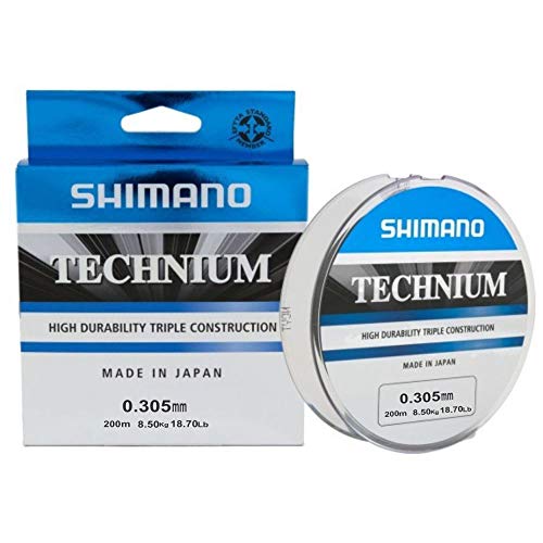 Normark Shimano Technium Angelschnur – 1x300 M, 0,35 Mm Stärke, Blister-Verpackung