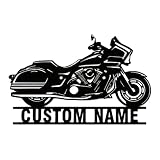 Custom Motorcycles Metal Wall Sign - Personalized Motorcycles Metal Wall Art - Motorcycles Metal Wal