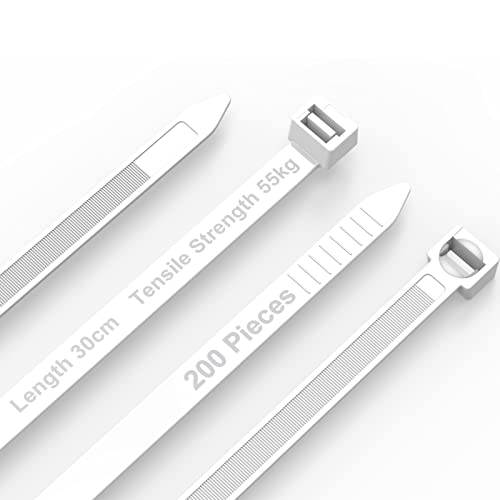 BGS Diy Assortimento Fascette Per Cavi | Bianche | 4,8 X 250 Mm | 50 | Leroy Merlin - Foto 3