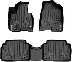 MAXLINER Floor Mats 2 Row Liner Set Black for 2014-2016 Kia Sportage / 2014-2015 Hyundai Tucson