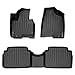 MAXLINER Floor Mats 2 Row Liner Set Black for 2014-2016 Kia Sportage / 2014-2015 Hyundai Tucson