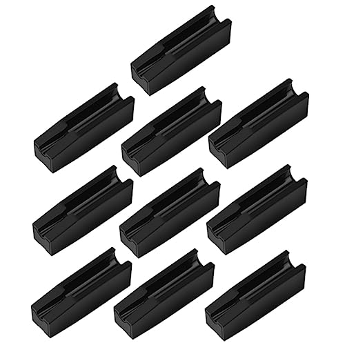 WOFASHPURET 10pcs Eyebrow Pencil Cutting Duckbill Aid Benefits Eyebrow Pencil Sharpener Slot for Makeup Tools