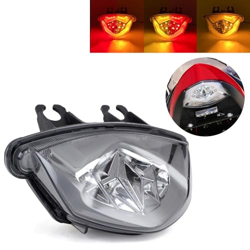 Clignotants Moto avec Feu Stop pour Rouler de Nuit en Sécurité - 5