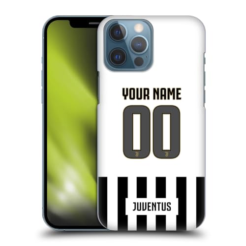 Coque iPhone 13 Pro Max Juventus Personnalisée Maillot Foot 2026 2027 Coque Rigide Arrière
