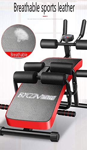 Image of Foldable Rowing Machines Rowing Machine Foldable Rowing Bench Indoor Rower Hd Data Display Design Fitness Cardio Abdominal Fitness Equipment Suitable for All Kinds of People