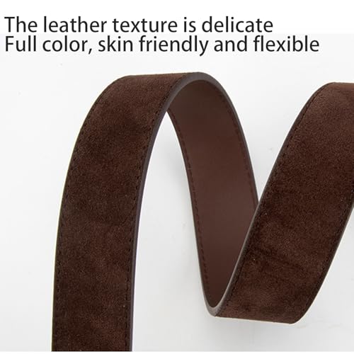 Women's Suedes Belt Adjustable Buckles Waistband Elastics Fashionable Waist Belt for Casual and Outdoor Styles4