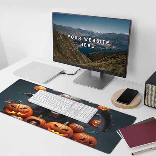 Grand tapis de souris de jeu résistant pour clavier et PC