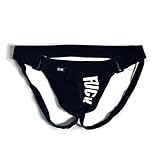 Men's Underwear Jockstrap Briefs (Black, XL)
