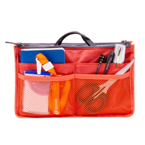 UUUOUU Sac à main portable multifonction pour femme Sac à main Sac à main Organisateur Sac à main Grand sac de rangement, hzb2, Orange, 11.2L x 6.7H x 3.3W(inch) Cover