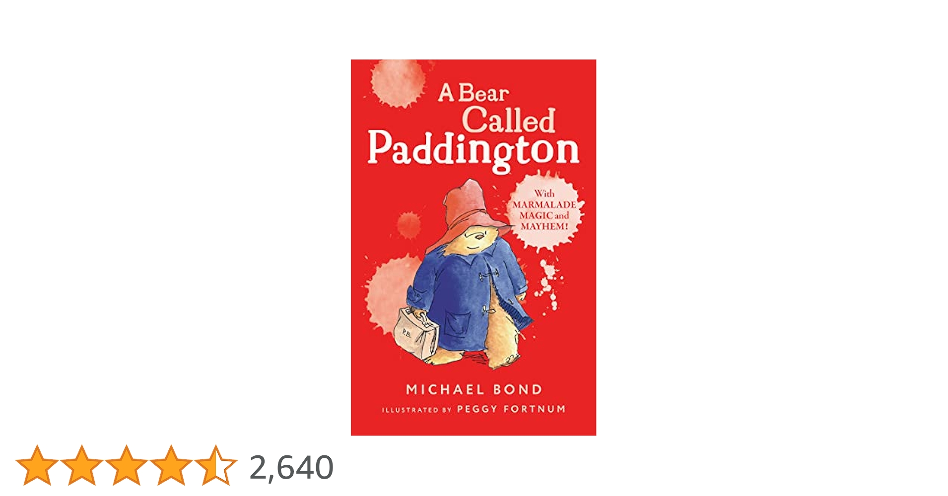 能登寄付くまのパディントン Paddington (英語) 大型本　ハードカバー パディントン™ 日本公式｜Paddington™ Official JP