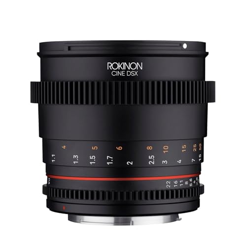 Ficha técnica Rokinon Lente Cine DSX de 85 mm T1.5 para Canon - Fernando Cortés