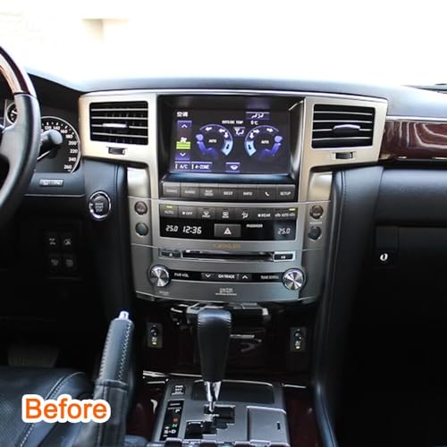 ABUWU Leitor de DVD para carro Android 11.0 adequado para Lexus LX570 2008 2009 2010 2011 2012 2013